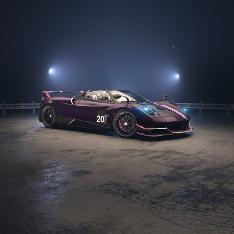帕加尼在Zynga的CSR Racing 2賽車遊戲中展示Huayra Roadster BC（照片：美國商業資訊）