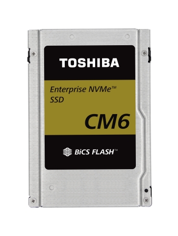 東芝記憶體株式會社：適合企業級應用的業界最快等級的「CM6系列」PCIe(R) 4.0 SSD（照片：美國商業資訊） 