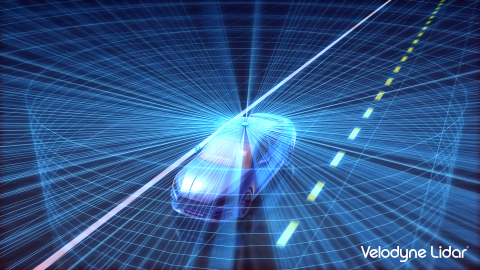 Velodyne Alpha Puck™是一种专为自动驾驶和高速行驶时的高级车辆安全性而设计的激光雷达传感器。（照片：美国商业资讯） 