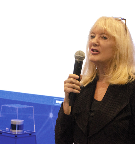 Velodyne Lidar, Inc.總裁兼業務發展長Marta Hall將在IAA 2019大會上闡述為何雷射雷達為安全車輛自動化所必需。（照片：Velodyne Lidar）