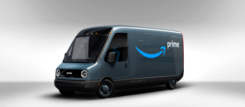 Amazon announced the order of 100,000 electric delivery vehicles from Rivian, the largest order ever of electric delivery vehicles, with vans starting to deliver packages to customers in 2021. (Photo: Business Wire)