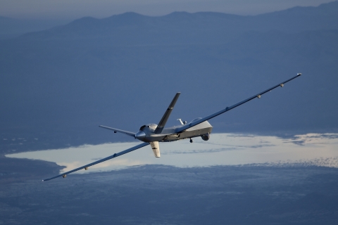 「飛行時數600萬小時證明我們的無人航空器系統的可靠性，這些系統是由專門的技術型和創新型專業人員組成的團隊設計、製造和維護，可用於全球作業。」 ——GA-ASI執行長Linden Blue。（照片：美國商業資訊）