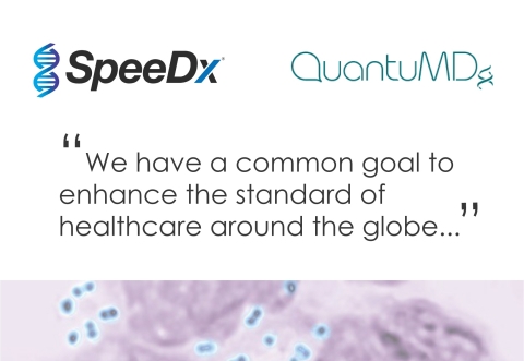 SpeeDx和QuantuMDx合作評估開發用於常見性傳染病(STI)之低成本定點照護(POC)檢驗的可行性。（照片：美國商業資訊） 
