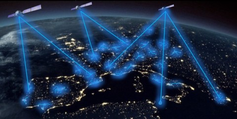 欧洲正在开发的量子通信基础设施（照片：泰雷兹） 