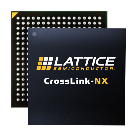 萊迪思半導體的新型CrossLink-NX FPGA（圖片：美國商業資訊） 