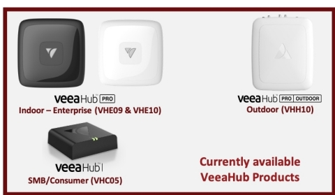 目前供應的VeeaHub產品（圖片：美國商業資訊）