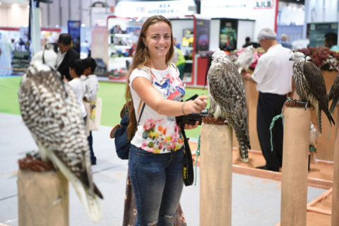 Impressive turnout at Abu Dhabi International Hunting and Equestrian Exhibition (ADIHEX) 2019 (Photo: AETOSWire)