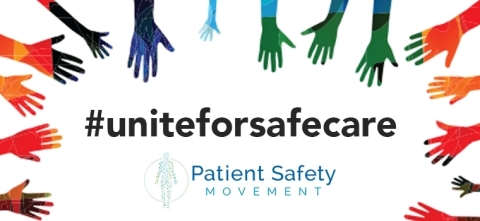 病人安全運動基金會宣佈「為醫患安全而團結」(#uniteforsafecare)運動和世界病人安全日主題：「醫護人員的安全就是病人的安全」。（圖片：美國商業資訊） 