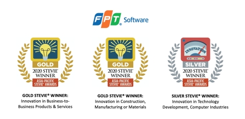 FPT Software's products won two gold and one silver at the 2020 Asia-Pacific Stevie® Awards. (Photo: Business Wire)