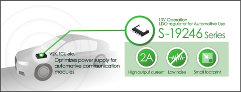 S-19246 Series, 10V Operation & LDO regulator for Automotive Use (Graphic: Business Wire)