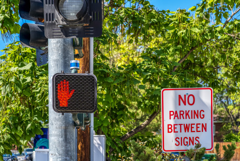 The University of Nevada, Reno’s Nevada Center for Applied Research has integrated Velodyne Ultra Puck lidar sensors with traffic signals to detect, count and track pedestrians, cyclists and traffic. (Photo: Velodyne Lidar, Inc.)