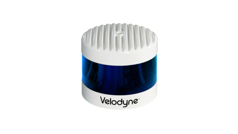 Velodyne Lidar的Alpha Prime™融合了量程、解析度和視場，是為在複雜條件下能夠以高速公路速度自動駕駛運輸而設計的感測器而專門設計的感測器。（圖片：Velodyne Lidar, Inc.）