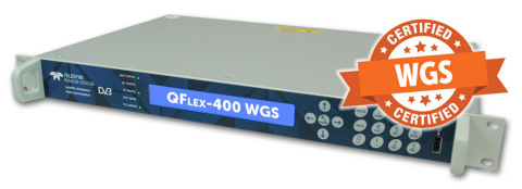 Teledyne Paradise Datacom經過WGS認證的QFlex-400衛星通訊數據機。（照片：（照片：美國商業資訊） 