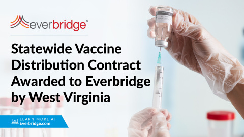Everbridge與西維吉尼亞州簽署全州疫苗分配部署合約（照片：美國商業資訊）