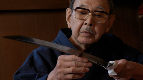 HON'AMI Koshu (Polishing Japanese swords) (Photo: Business Wire)