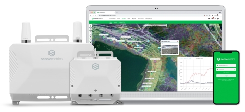 sensemetrics connectivity and cloud management solutions for distributed sensor networks.