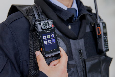 The Hytera VM780 Body Worn Camera (Photo: Business Wire)