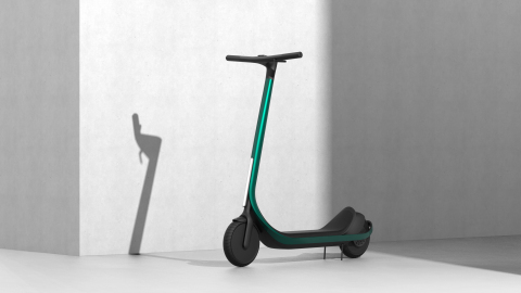 Commute without compromise! Scotsman is breaking the mold with the world's first 3D printed carbon fiber composite scooter. (Photo: Business Wire)

