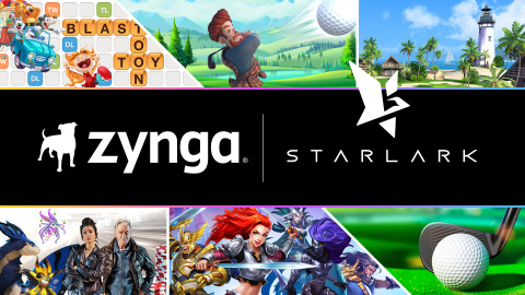Zynga达成收购手机游戏开发商StarLark的协议，后者是热门游戏《Golf Rival》的开发团队（图示：美国商业资讯） 