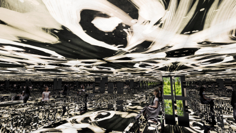 teamLab, 2021, Digital Installation, Sound: Hideaki Takahashi (Photo: Business Wire)