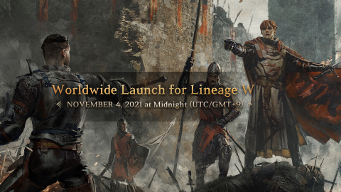 NCSOFT, a global premier game developer and publisher, announced that the company’s upcoming multi-platform MMORPG, ‘Lineage W,’ launches simultaneously in 13 countries and regions on November 4. Lineage W launches at midnight of November 4 (UTC/GMT+9) in 13 countries and regions, including Korea, Taiwan, Japan, Russia, Southeast Asia, and the Middle East. Character name reservation for preferred server begins at 11 am September 30 (UTC/GMT+9) on the event page. The global pre-registration for Lineage W, which crossed 10 million marks, is in progress on the official website, Google Play, and App Store. (Graphic: Business Wire)