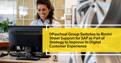 作為改善數位化客戶體驗策略的一部分，DPaschoal Group改用Rimini Street的SAP支援服務（照片：美國商業資訊） 