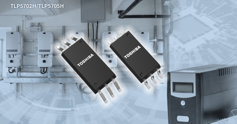 東芝：用於IGBT/MOSFET閘極驅動的薄型封裝高峰值輸出電流光耦。（圖片：美國商業資訊） 