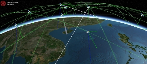 Cognitive Space在美國政府最近的一次演習中協調衛星影像收集和太空中繼通訊。（照片：美國商業資訊） 