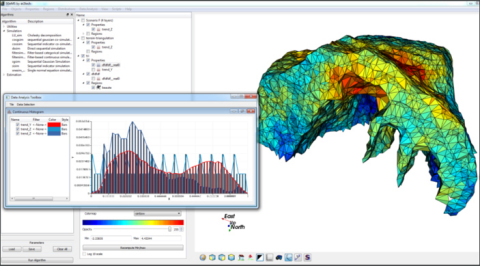 AR2Tech’s geostatistical library offers a state-of-the-art version of all foundational geostatistical algorithms, with a user interface to leverage the power of these algorithms. (Graphic: Business Wire)