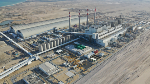 DEWA’s Hassyan Power Complex, which was recently converted from clean coal to gas, adds 1,200 MW to Dubai’s capacity (Photo – AETOSWire)