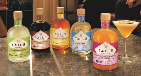 百加得推出TAILS®鸡尾酒，颠覆居家鸡尾酒体验。（照片：美国商业资讯） 