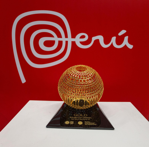 BIE Day Ceremony of Prizes and Awards at Expo 2020 Dubai: Peru wins the Gold Award of Self-built pavilions – Category B (between 1,750m2 and 2,500m2). The Peru Pavilion welcomed over 1.7 million visitors presenting the concept 
