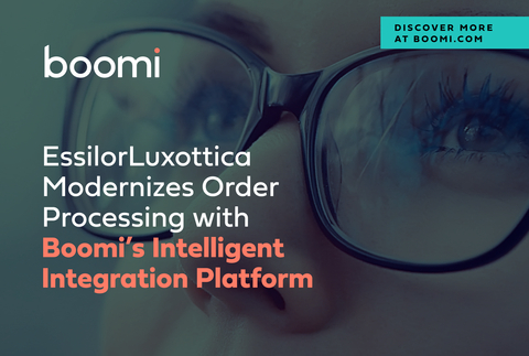 EssilorLuxottica借助Boomi的智能集成平台实现订单处理的现代化（图示：美国商业资讯）