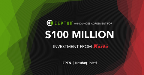 Cepton和Koito的合作历史可以追溯到2017年，这是Koito自2020年以来对Cepton的第三次投资。© Cepton, Inc. 