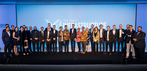 2022 基础设施数字化光辉大奖赛获奖者。图片由 Bentley 软件公司提供。 