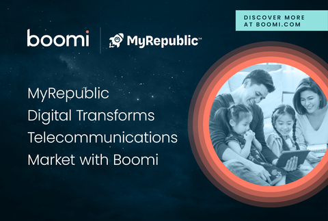 MyRepublic Digital携手Boomi变革电信市场（图示：美国商业资讯）