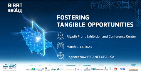 Biban 2023为沙特阿拉伯王国作为创业和创新型中小企业全球中心的快速发展增添动力（图示：AETOSWire）。