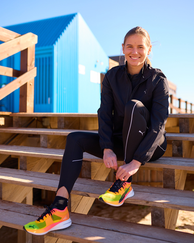 体育用品公司彪马与波兰长跑运动员、欧洲马拉松冠军Aleksandra Lisowska签署一项多年期协议。从4月16日鹿特丹马拉松开始，Lisowska将身着彪马的高性能产品。（照片：美国商业资讯）