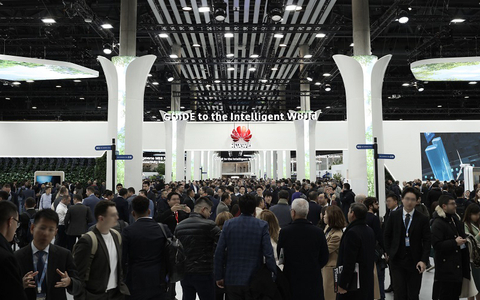 MWC23 巴賽隆納華為Hall1展區（Photo: Huawei） 