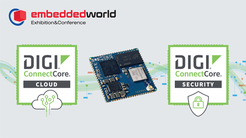 Digi ConnectCore MP13模块上系统亮相2023年嵌入式世界大会（图示：美国商业资讯） 
