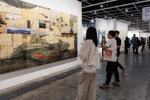 自2019年以來最大規模的巴塞爾藝術展香港展會。(相片由巴塞爾藝術展提供) 