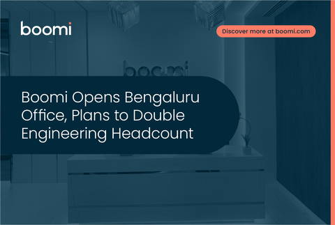 Boomi Opens Bengaluru Office, Plans to Double Engineering Headcount (Photo: Business Wire)