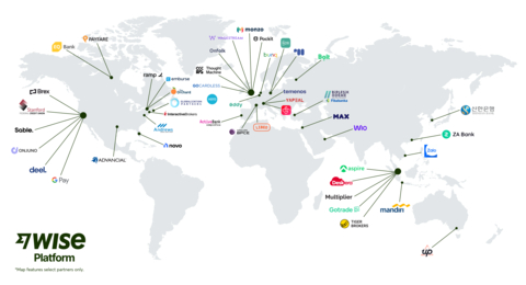 Wise Platform目前与全球60多家银行和大型企业合作。（照片：美国商业资讯） 