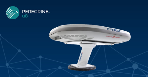 Kymeta's electronically steered Peregrine u8 LEO terminal. (Photo: Business Wire)