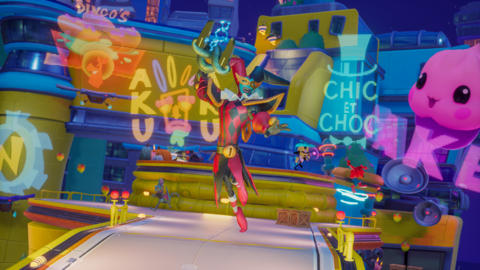 《Crash Team Rumble》中的N. Tropy角色及其客製化形象（圖片：美國商業資訊） 