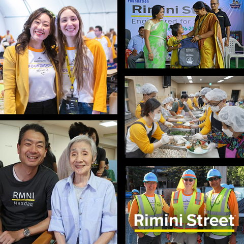 Rimini Street宣佈慶祝第500次慈善捐贈，其慈善捐贈是透過Rimini Street Foundation捐贈給全球多個非營利組織。（照片：美國商業資訊） 