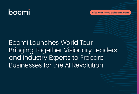Boomi启动全球巡回研讨会，汇聚有远见的领导者和行业专家，为企业迎接人工智能革命做好准备（图示：美国商业资讯）