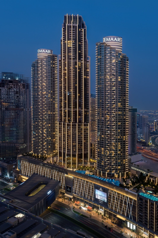 Address Fountain Views秉承传统，化身为标志性的Address Dubai Mall（照片：AETOSWire） 