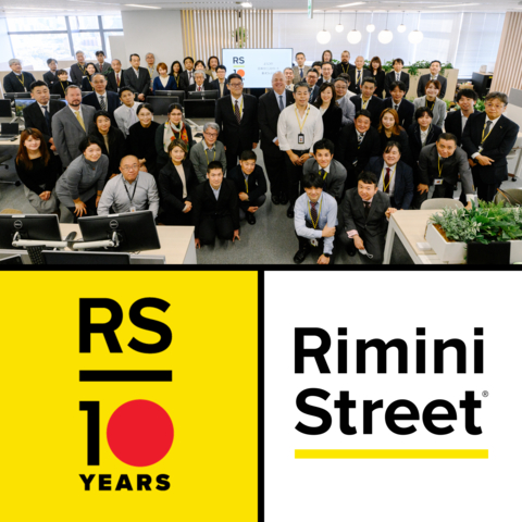 Rimini Street Japan歡慶服務客戶、深耕地區十年有成。（照片來源：Rimini Street）