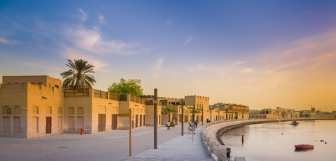 位于迪拜河畔的阿联酋最大的遗产博物馆——Al Shindagha博物馆（照片：AETOSWire） 